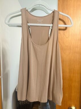 American Eagle Outfitters Tank Top in Taupe Neutral